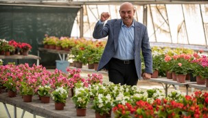 Bademler'in çiçekleri Royal Flora Holland'da satışa sunuldu İzmir'in gurur günü 