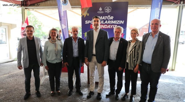 Kartal Belediyesi ve İBB'den Amatör Kulüplere Spor Malzemesi Desteği