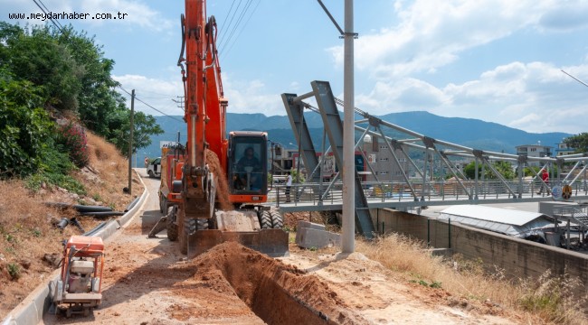 Menderes'in altyapısı güçleniyor