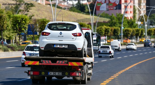 ABB'NİN ÜCRETSİZ ARAÇ ÇEKİCİ HİZMETİ DEVAM EDİYOR