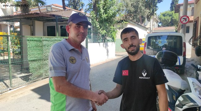 Buca'da Kaybettiği kira parasını belediye işçisi buldu