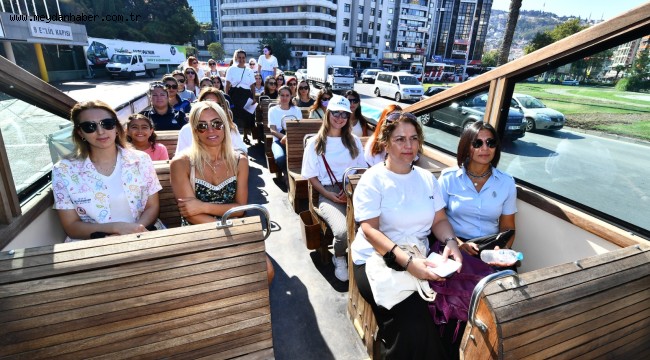 PERGEL üyesi kadınlardan şiddete karşı farkındalık eylemi
