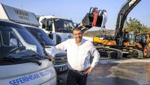 Seferihisar Belediyesi araç filosu güçleniyor