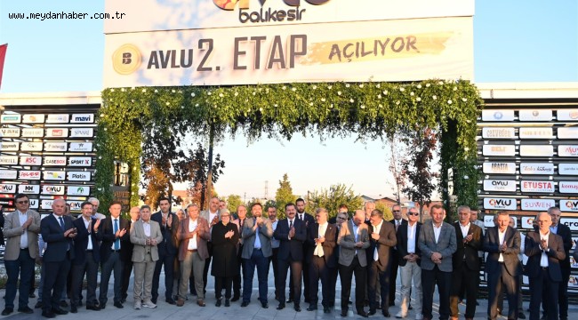 Avlu 2. Etap kutlamalarla açıldı