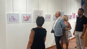 "Biraz Gerçek Biraz Düş" sergisi açıldı