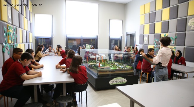 BÜYÜKŞEHİR, İKLİM EYLEM HAFTASI'NDA 400 ÖĞRENCİ İÇİN ÇEŞİTLİ ETKİNLİKLER DÜZENLEDİ