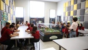 BÜYÜKŞEHİR, İKLİM EYLEM HAFTASI'NDA 400 ÖĞRENCİ İÇİN ÇEŞİTLİ ETKİNLİKLER DÜZENLEDİ