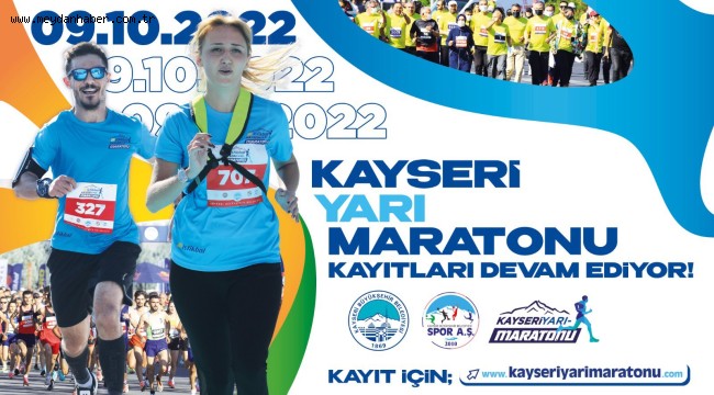 BÜYÜKŞEHİR'İN YARI MARATON'UNDA KAYITLAR İÇİN SON GÜNLER