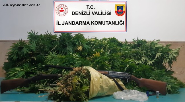 DENİZLİ İL JANDARMA KOMUTANLIĞINCA, KALE İLÇESİNDE OPERASYON İCRA EDİLDİ 