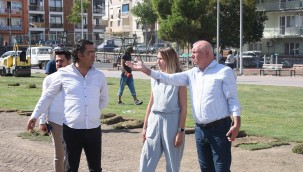 KEMALPAŞA'DA PARKLAR YENİLENİYOR