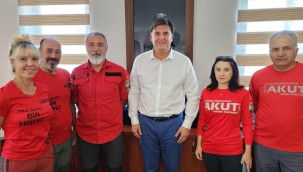 AKUT, bilgilendirme toplantısı için Karaca'ya ziyaret etti