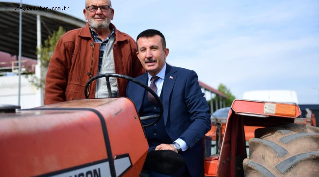 ALTINDAĞ'DA ÇİFTÇİYE DESTEK