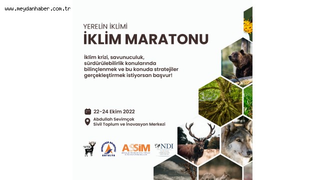 Antalya İklim Maratonu başlıyor