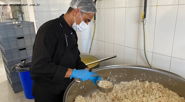 Aşevi kurulduğu günden bu yana 35 bin 756 kişilik sıcak yemek dağıttı