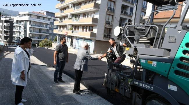 Asfalt ekipleri bu kez Maliyeciler'de