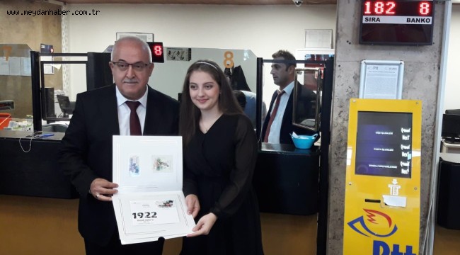 Asırlık çınar PTT'nin 182. Yılı İzmir'de de kutlandı