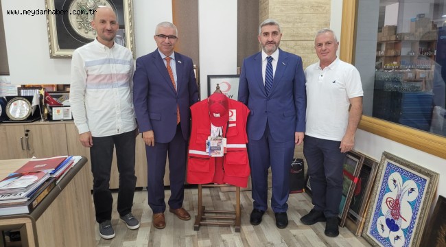 ASKON'DAN KIZILAY'A ZİYARET