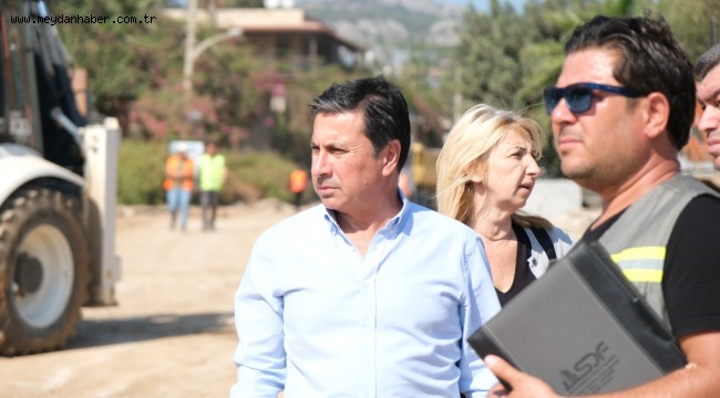 BAŞKAN ARAS, İNCELEMELERDE BULUNDU