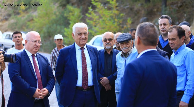 Başkan Gürün, Kırsal Mahalle Yol Çalışmalarını İnceledi