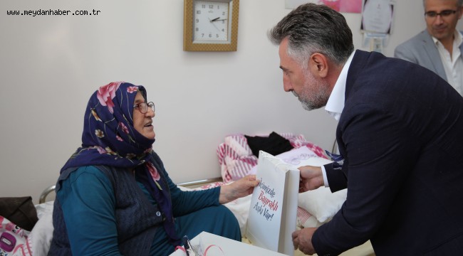 Başkan Sandal'dan huzurevine anlamlı ziyaret