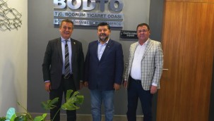 BAŞKAN TOKAT'TAN KARDEŞ ŞEHİR BODRUM'DA BİR DİZİ ZİYARET