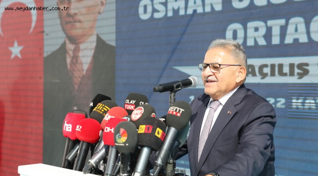 BÜYÜKKILIÇ: "HAYIRSEVER, YEREL YÖNETİM VE MİLLİ EĞİTİM İŞBİRLİĞİNİN EN GÜZEL ÖRNEĞİ"