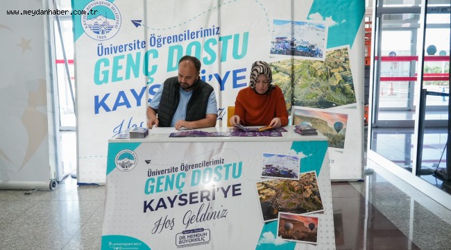 BÜYÜKŞEHİR, 10 BİN ÜNİVERSİTELİYE "HOŞ GELDİNİZ" DEDİ