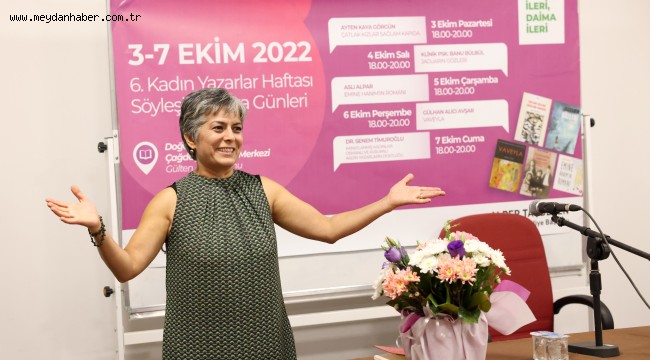 ÇANKAYA'DA KADIN YAZARLAR HAFTASI BAŞLADI