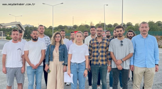 CHP'Lİ GENÇLERDEN HÜKÜMETE KYK TEPKİSİ "AKP YİNE SINIFTA KALMIŞTIR"