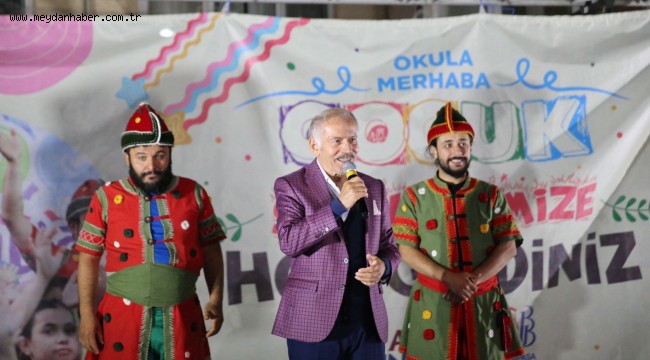 Çocuk şenliğinde doyasıya eğlence