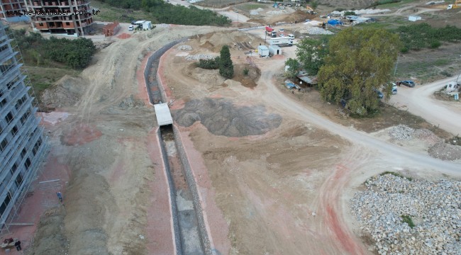 Demirtaş'ta taşkınlara son