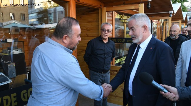 Esnaf cuma günü yeni yerinde hizmete başlayacak