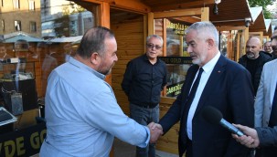 Esnaf cuma günü yeni yerinde hizmete başlayacak