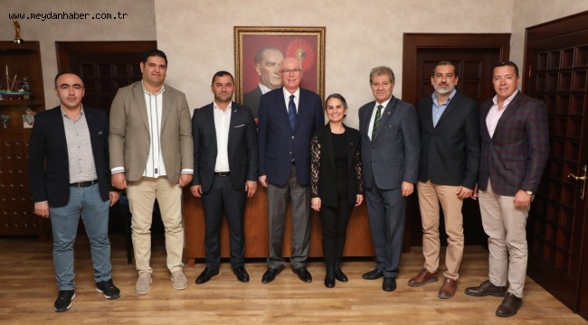 ETO 6. Grup Meclis ve Komite Üyelerinden Başkan Kurt'a teşekkür ziyareti