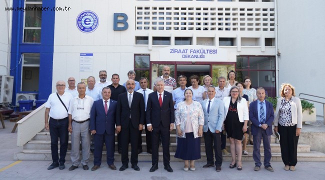 EÜ Ziraat Fakültesinden, tarım ve gıda sektörüne yönelik nitelikli projeler