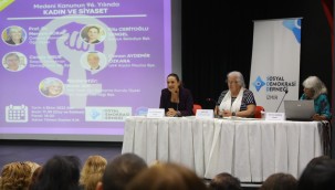 KADINLAR İZMİR'DEN SESLENDİ: ÖZGÜRLÜKLERİMİZDEN VAZGEÇMİYORUZ