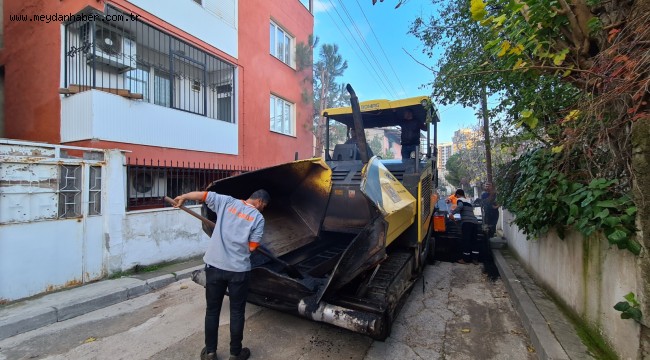 KARŞIYAKA KENDİ ASFALTINI ÜRETİYOR