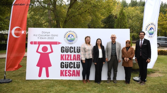 Keşan Belediyesi, Dünya Kız Çocukları Günü nedeniyle program düzenledi