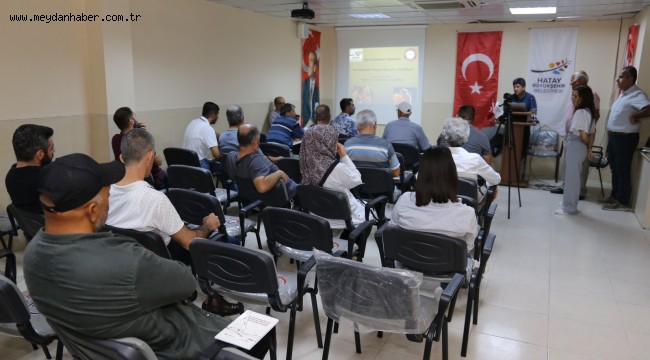 KIRSAL KALKINMA PROJESİ KAPSAMINDA ÇİFTÇİLERE YÖNELİK EĞİTİMLER BAŞLADI