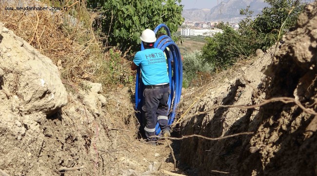 KOÇÖREN MAHALLESİ'NİN İÇMESUYU İHTİYACI KARŞILANIYOR