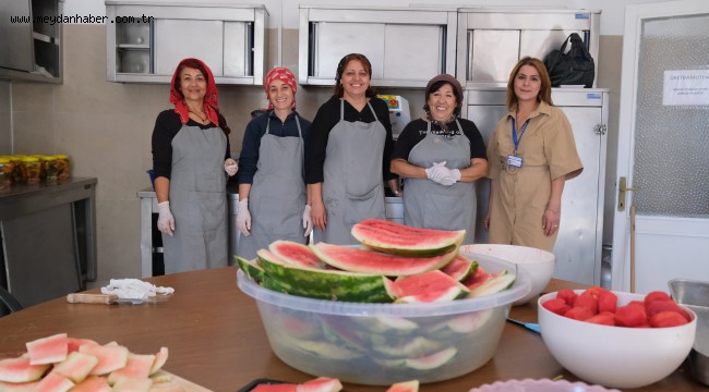 KOOPERATİF MUTFAĞINDA KIŞ HAZIRLIKLARI