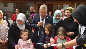 KURSİYERLER ESERLERİNİ SERGİLEDİ