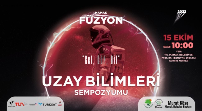 Mamak'ta Uzay Bilimleri Sempozyumu