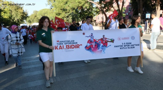 Manisa'da Amatör Spor Haftası renkli etkinliklerle başladı