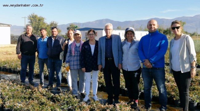 Ödemiş'ten Başkent'e "gül" köprüsü: "Teşekkürler Mansur Başkan" 