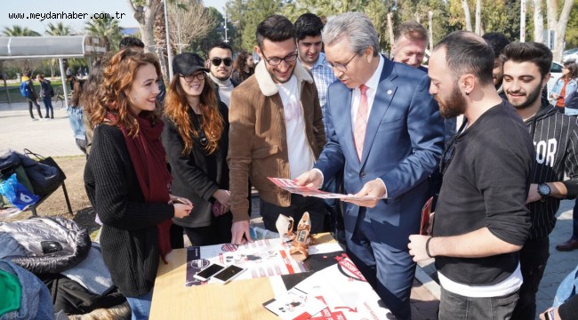 Rektör Prof. Dr. Budak, "Topluluklarımız kampüsümüzün en önemli parçası"