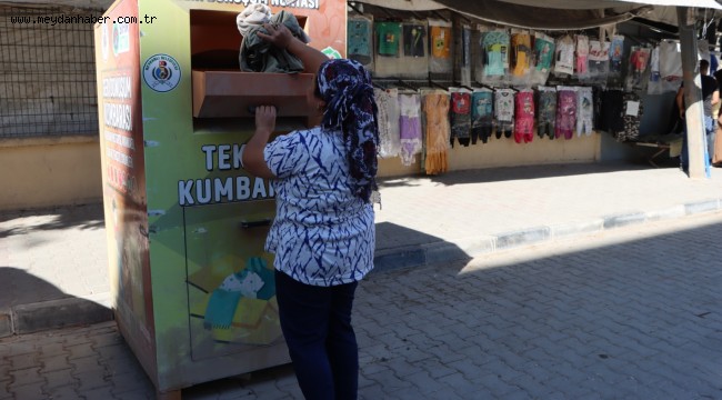 REYHANLI BELEDİYESİ ÖNCÜLÜĞÜNDE TEKSTİL ATIKLARI GERİ DÖNÜŞÜME KAZANDIRILIYOR