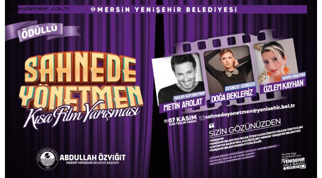 "Sahnede Yönetmen Kısa Film Yarışması'' başvuruları başladı