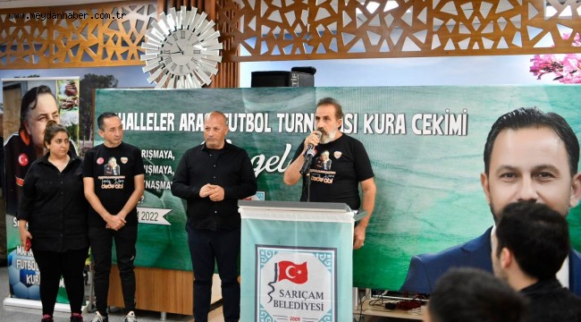 SARIÇAM'DA MAHALLELER ARASI FUTBOL TURNUVASI