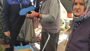 SON PARASIYLA TORUNUNA ALDIĞI AYAKKABIYI ZABITA BULDU